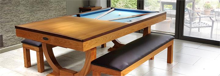 9 Brown Vinyl Billiard Pool Table Cover 