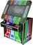 ArcadePro Nebula 2097 Internet Enabled Cocktail Arcade Machine - Screen Up (Left View)