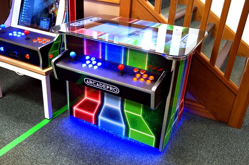 ArcadePro Nebula 2097 Cocktail Arcade Machine - In Showroom