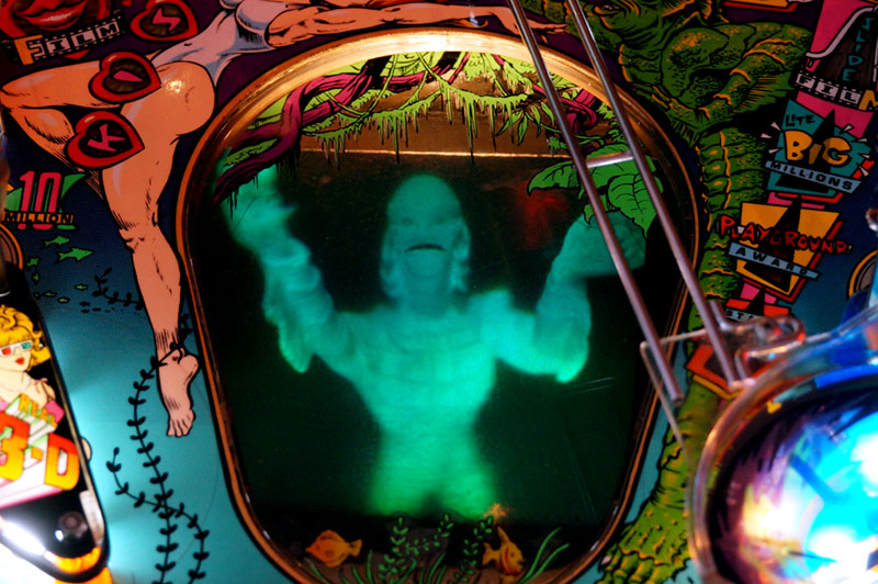 Creature From The Black Lagoon Pinball Machine - Creature Hologram