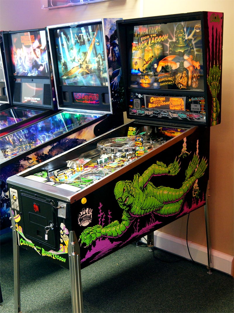 creatures from the black lagoon pinball