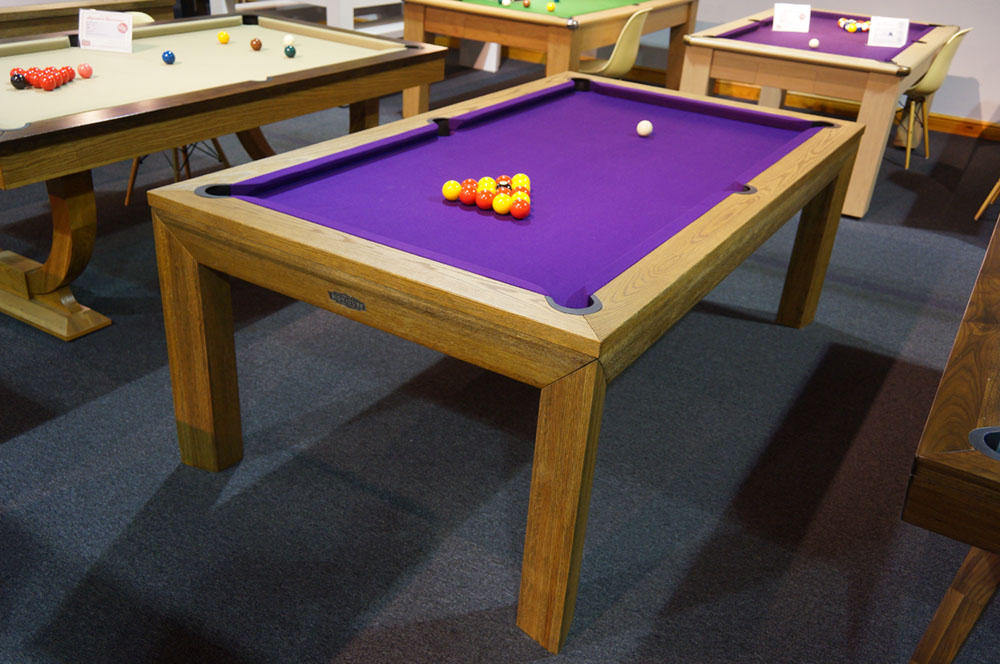 Signature Anderson Luxury English Pool Table in Rustic Oak