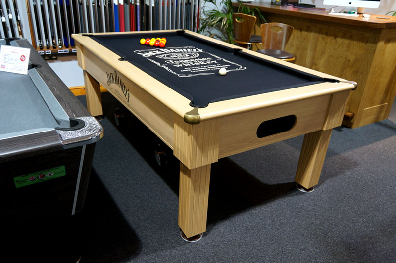 Jack Daniel's Winchester Pool Table - In Showroom