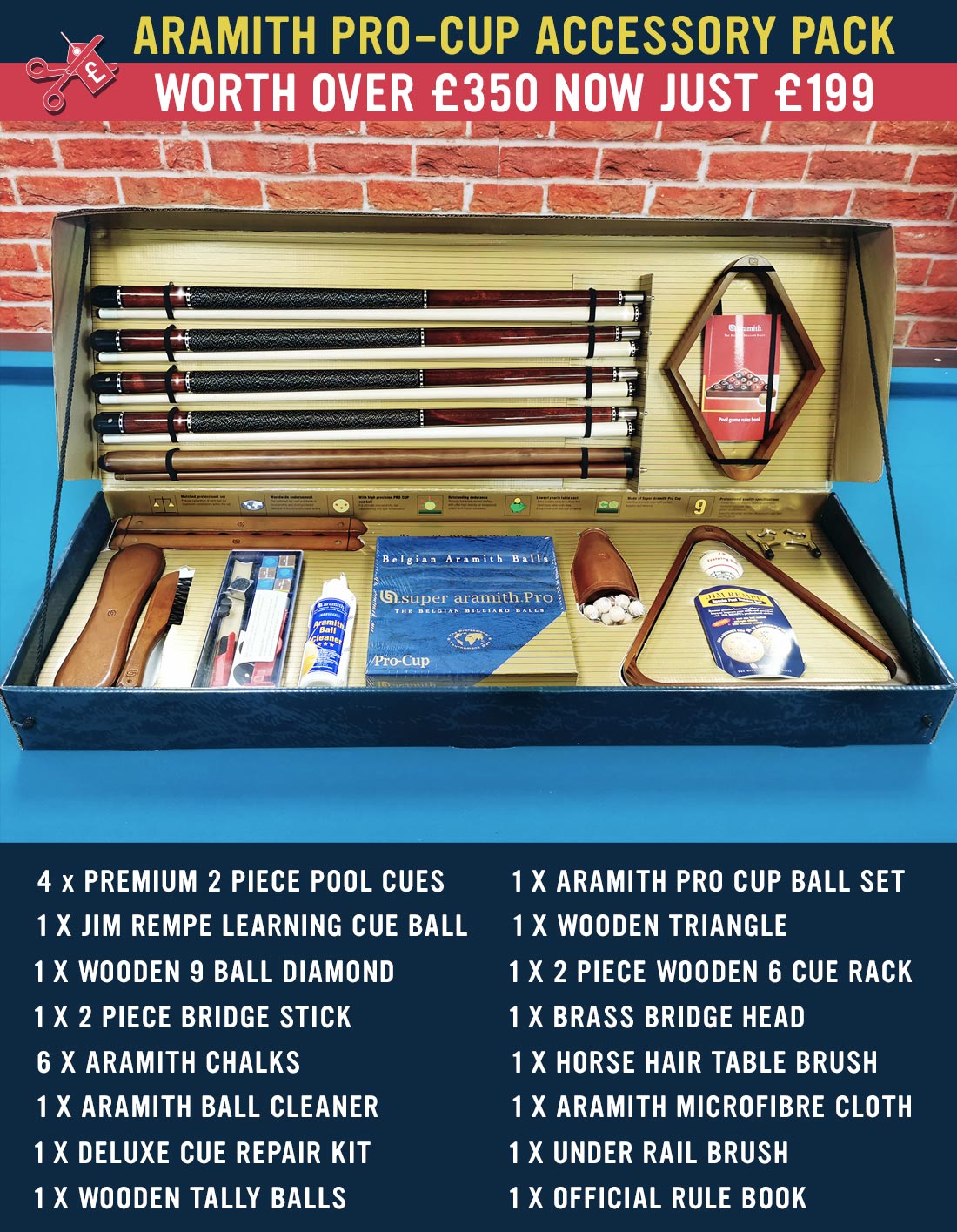 American Pool – Luxury Accessory Pack