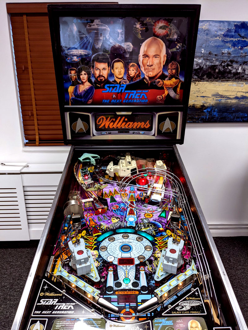 star trek next generation pinball for sale