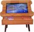 ArcadePro Triton Coffee Table Arcade Machine In Natural Wood - Front (Screen Up)