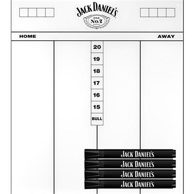 Jack Daniel's Flex Darts Scoreboard and Pens