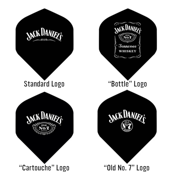 Jack Daniel's Darts Flights Designs