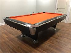 Signature Jefferson American Pool Table: Black - 7ft, 8ft