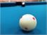 2 1/4” Aramith SA Pro Single White 6 Dots Cue Ball