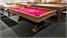 Signature Visconti Silver Mist Pool Dining Table - Three Quarter View