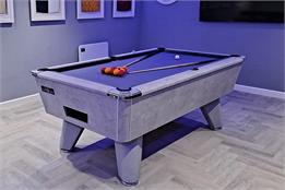 Supreme Winner Pool Table: Concrete Finish - 6ft, 7ft