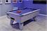 Supreme Winner Pool Table in Concrete Finish with Blue Cloth - Installation Picture