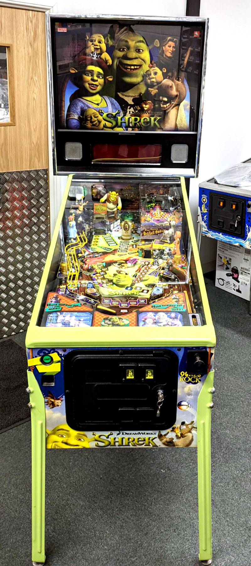 Shrek Pinball Machine For Sale UK