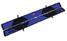 2696-BLAROY-SD - Black and Royal Blue Small Diamond Leather Case - Open