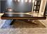 Palmyre Pool Table Black Satin - Natural Walnut