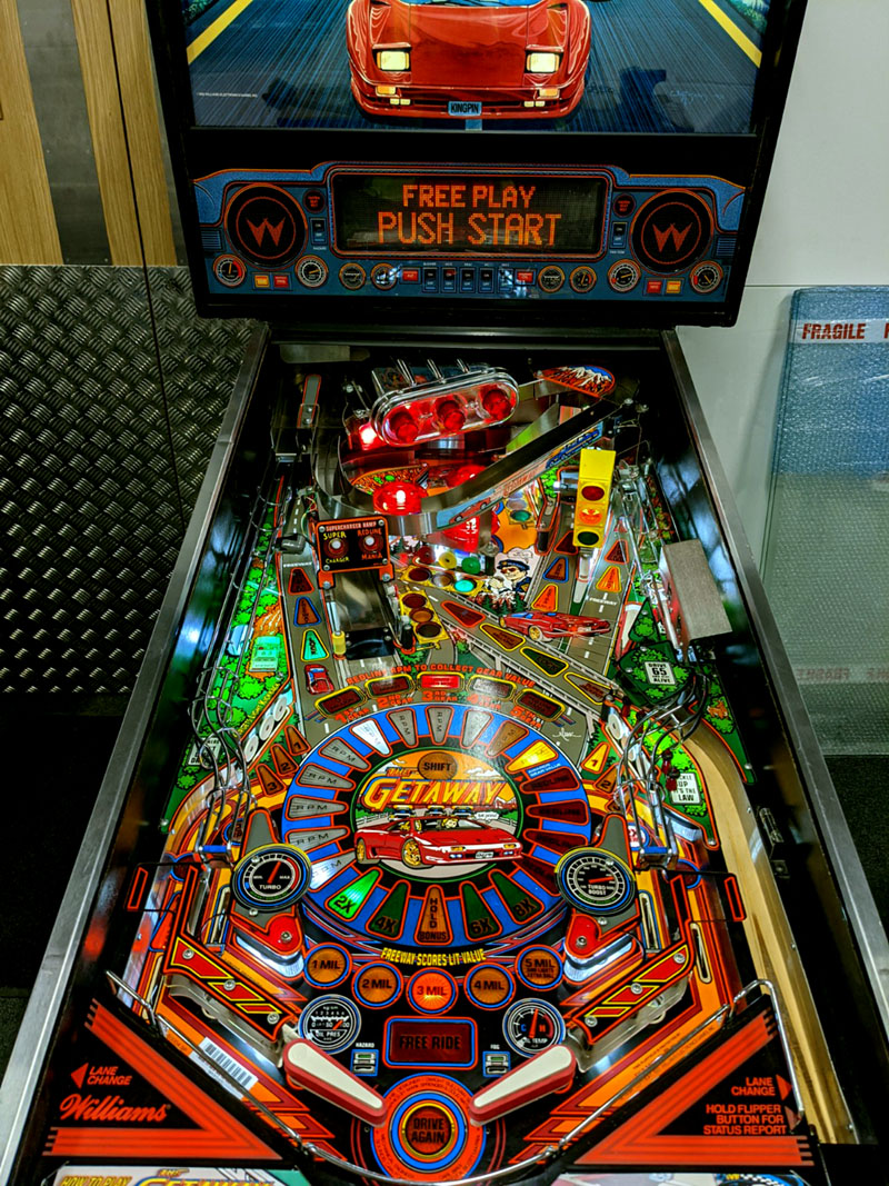 The Getaway High Speed II Pinball Machine For Sale