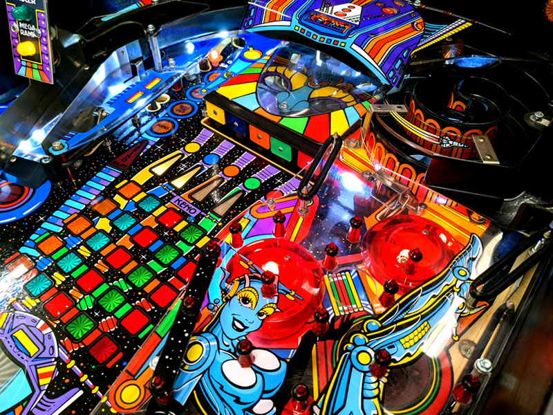 Jack*Bot Pinball Machine - Mini Playfield