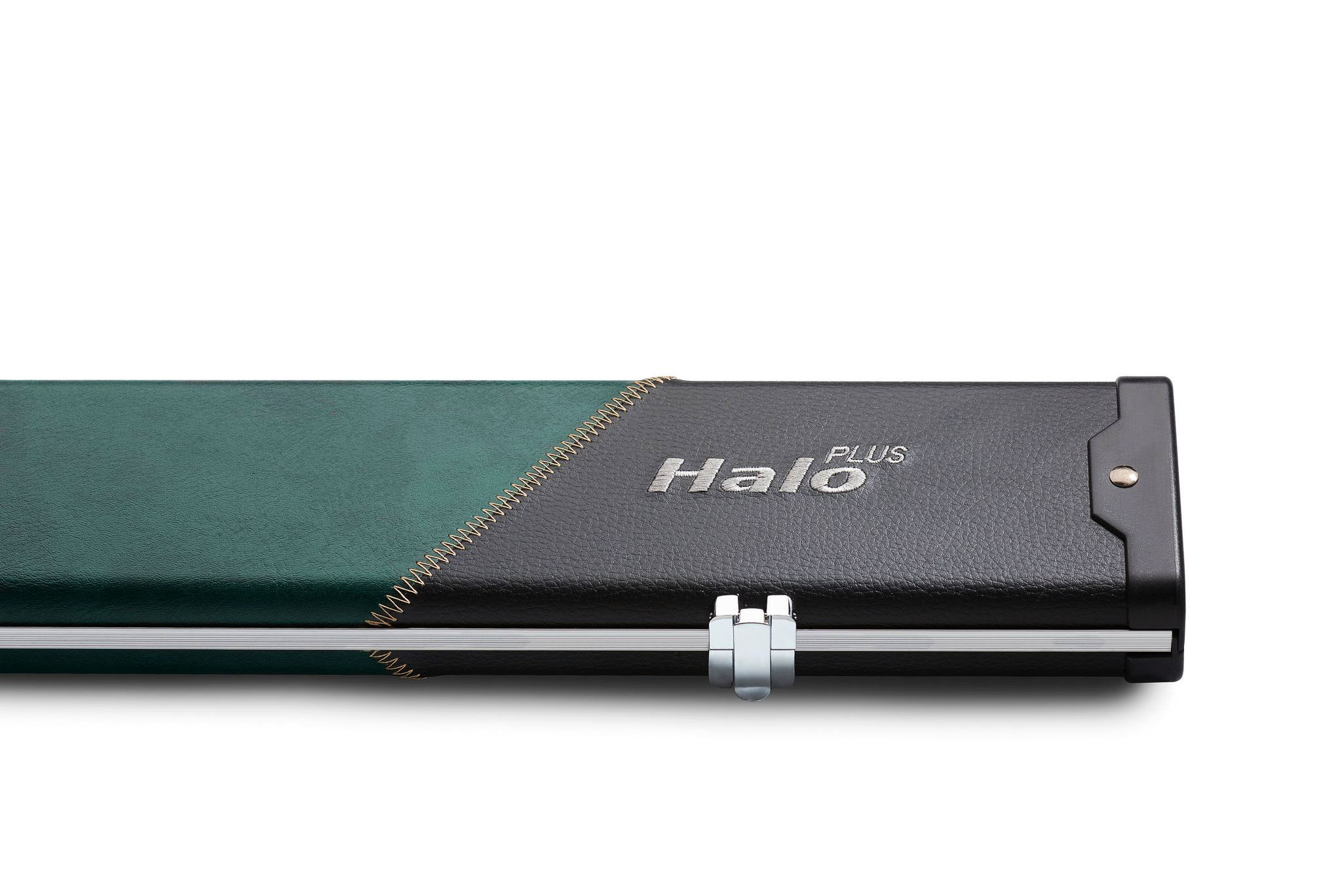 One Piece Extra Wide Black & Green Stripe Halo Cue Case Free Delivery!