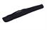 2615-BLA - Black Vinyl Short Zip Two Piece Cue Case With Strap - Closed