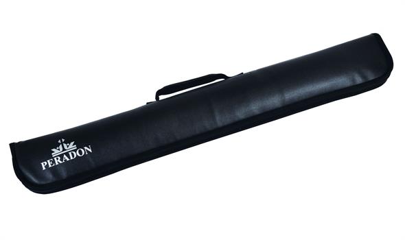 Black Full Zip Two Piece & Extension Cue Case