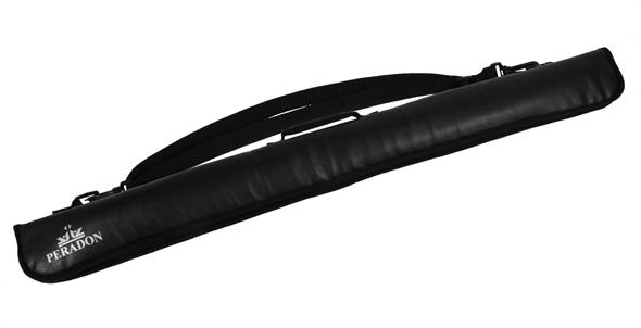 Black Full Zip 3/4 Jointed Cue Case