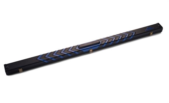 3/4 Jointed Black & Blue Arrow Clubman Cue Case