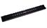 2656-BLAWHIARR - Black & White Clubman 3/4 Jointed Cue Case - Open