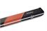 2674-BLAORASTR - Black & Orange Stripe 3/4 Halo Case - Closed Close Up