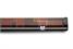 2674-BROTANPAT - Brown & Tan Patchwork 3/4 Halo Cue Case - Closed Close Up