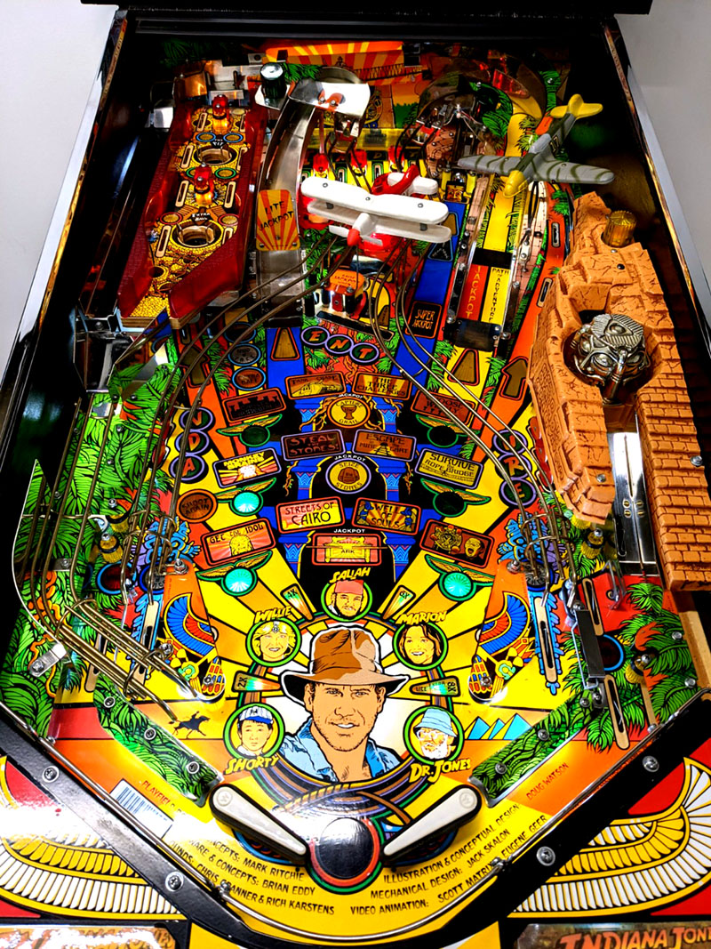 Indiana Jones Williams Pinball Machine For Sale UK