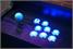 ArcadePro Triton Coffee Table Arcade Machine in Black - Blue Controls