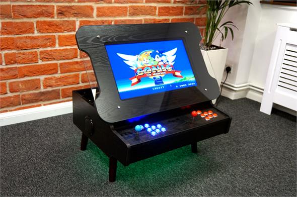 ArcadePro Triton 3442 Coffee Table Arcade Machine in Black