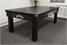 Jack Daniel's Oxford Pool Table - Black - Angled With Dining Top
