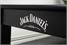 Jack Daniel's Oxford Pool Table - Black - Logo Close Up 1