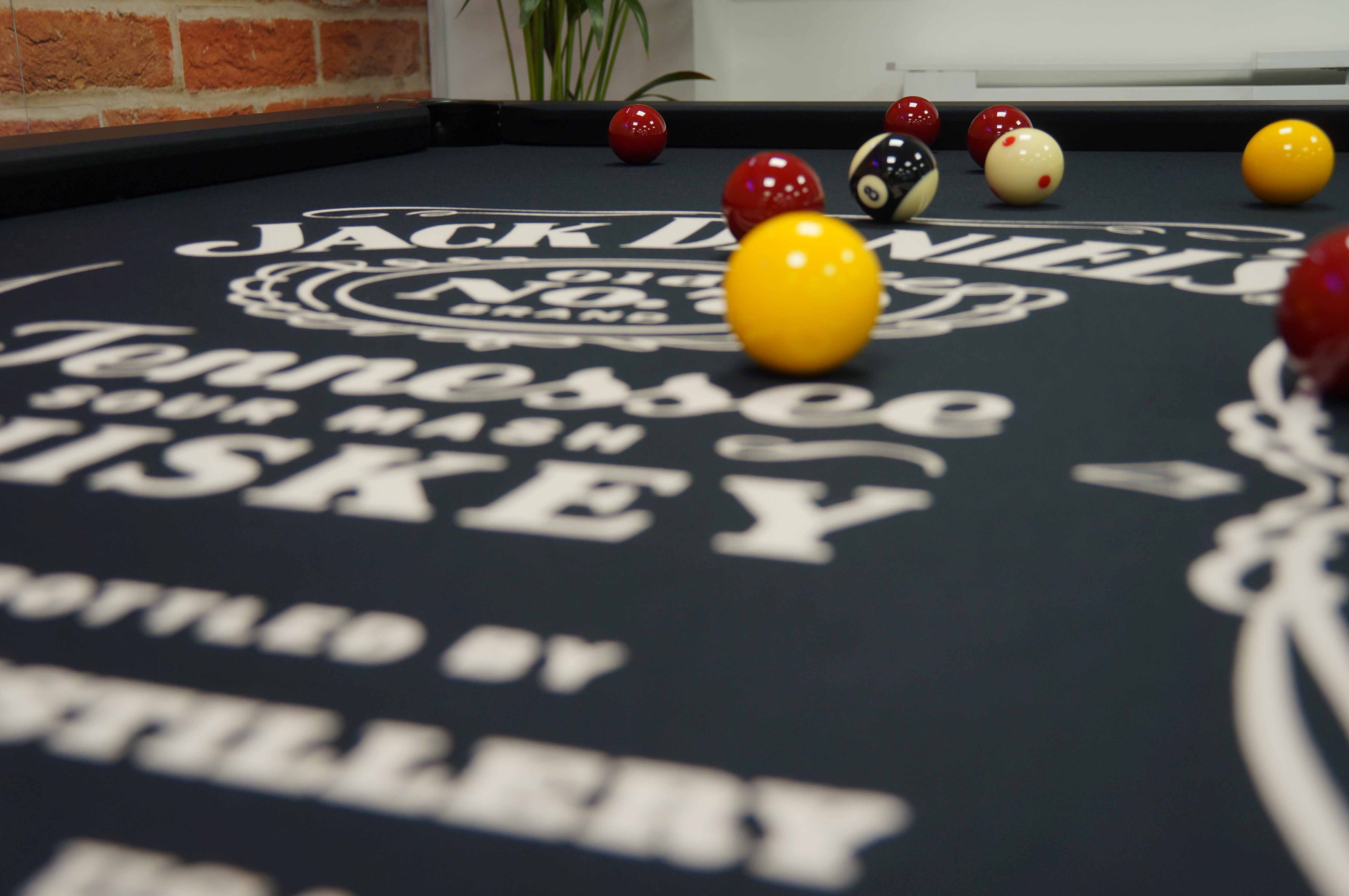 Jack Daniel's Winchester Pool Table 6ft, 7ft Black Free Delivery!