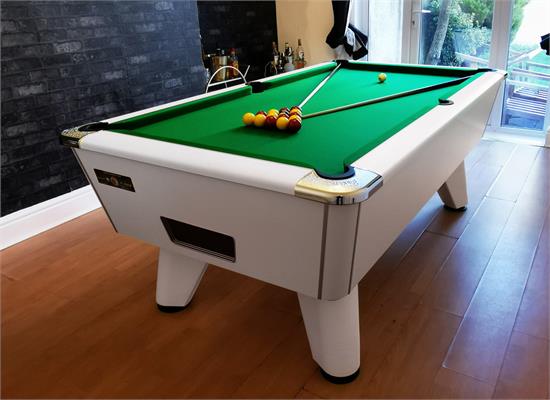 Supreme Winner Pool Table: Aluminium - 6ft, 7ft