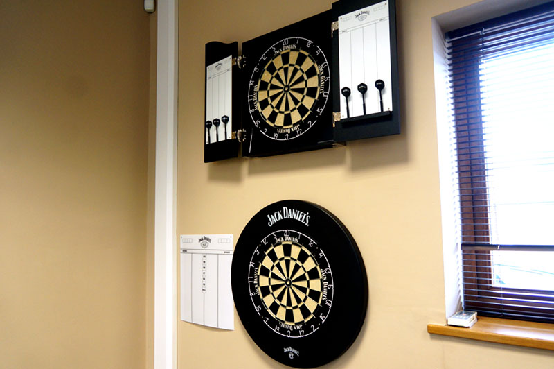 Jack Daniel's Darts Range In Showroom