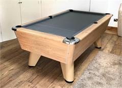 Supreme Winner Pool Table: Oak - 6ft, 7ft
