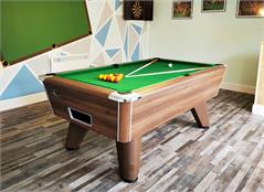 Supreme Winner Pool Table: Walnut - 6ft, 7ft