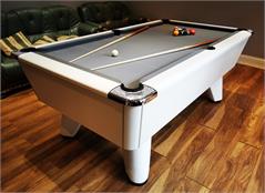 Supreme Winner Pool Table: White Pearl - 6ft, 7ft