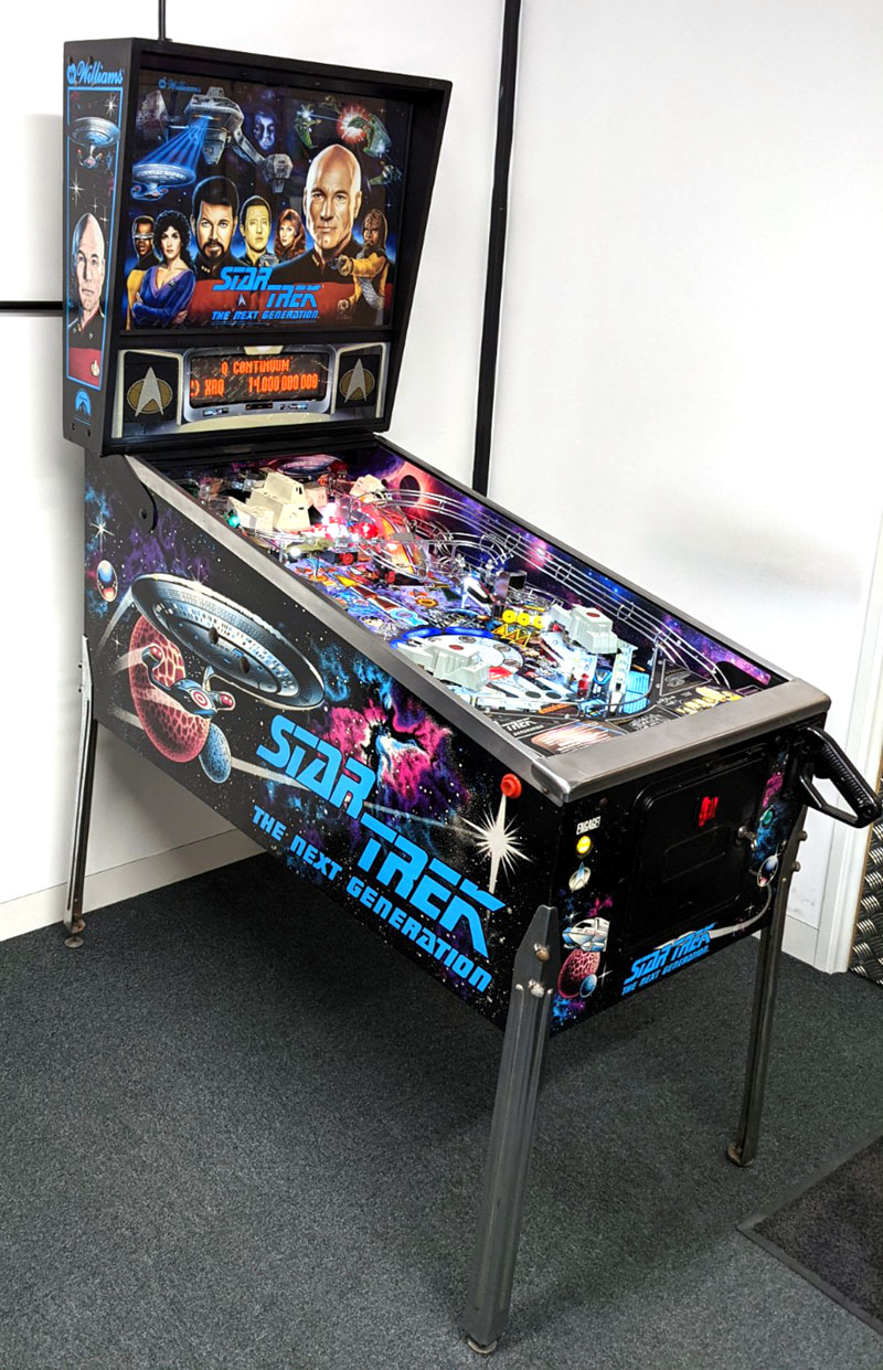 star trek pinball machine for sale