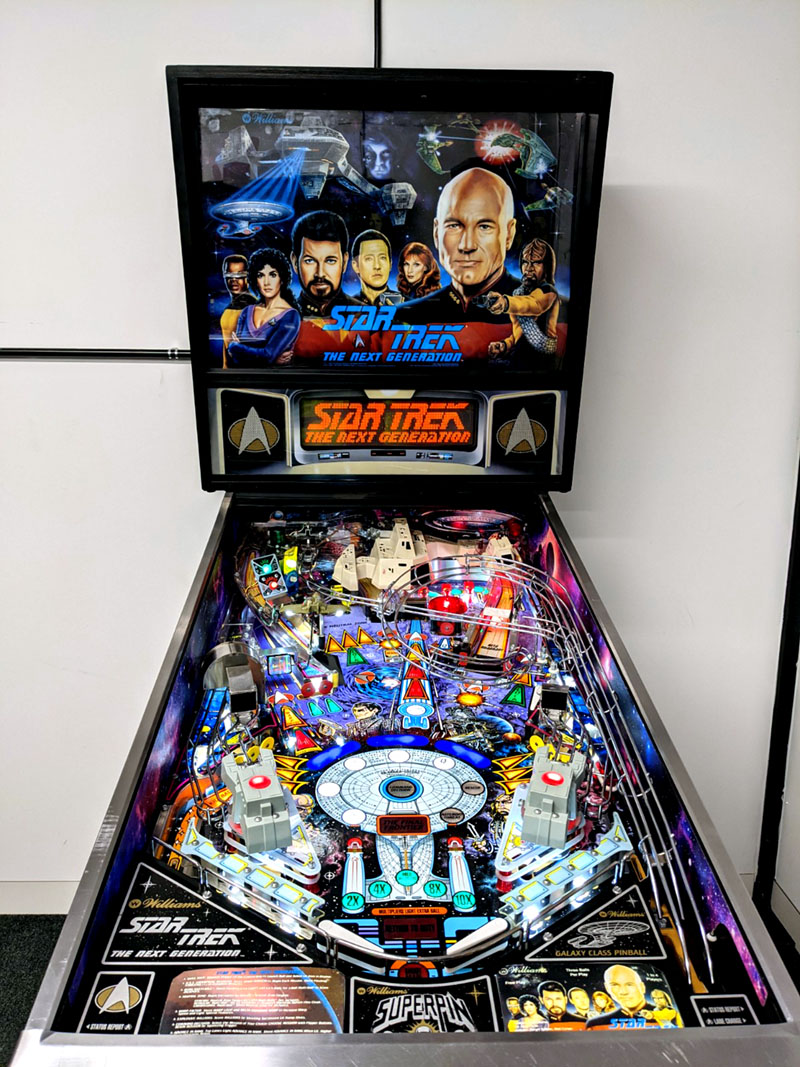 star trek next generation pinball for sale