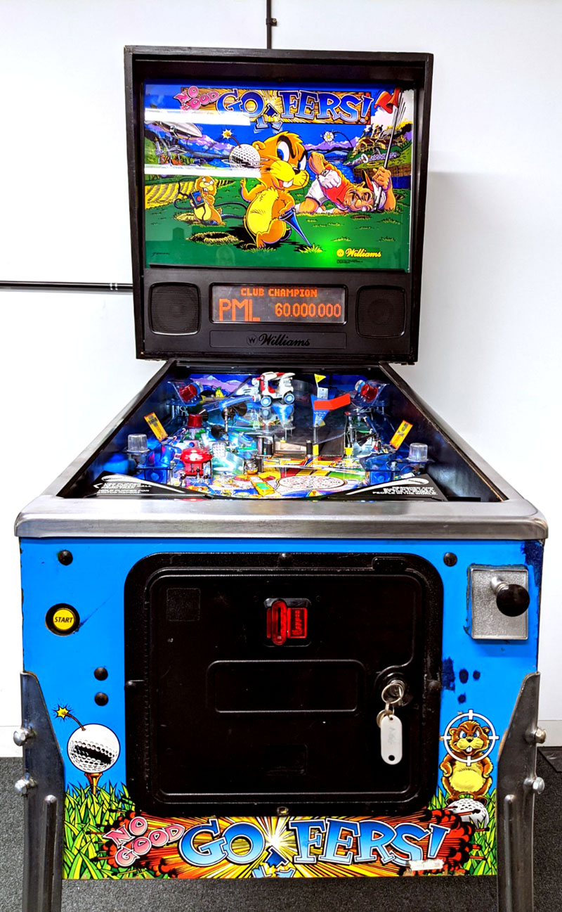 No Good Gofers Pinball Machine by Williams