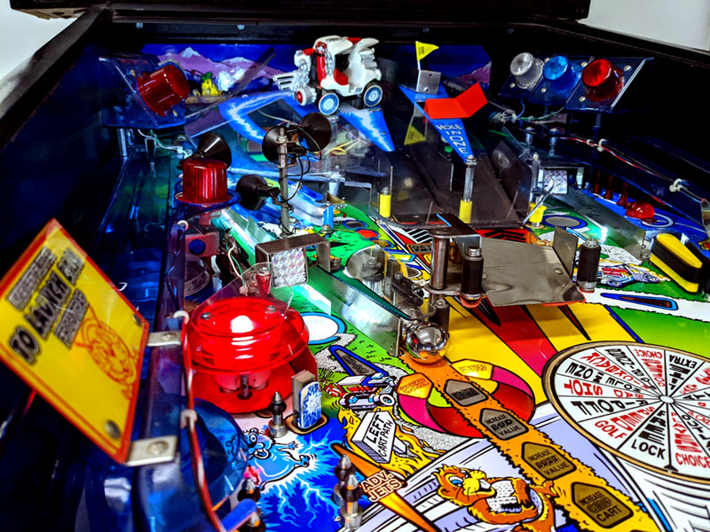 No Good Gofers Pinball Machine - Playfield Left