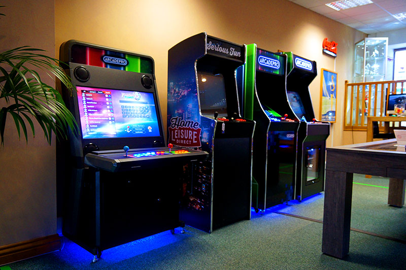ArcadePro Andromeda Sit-Down Arcade Machine - In Showroom