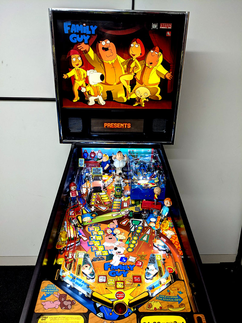 Family Guy Pinball Machine For Sale UK