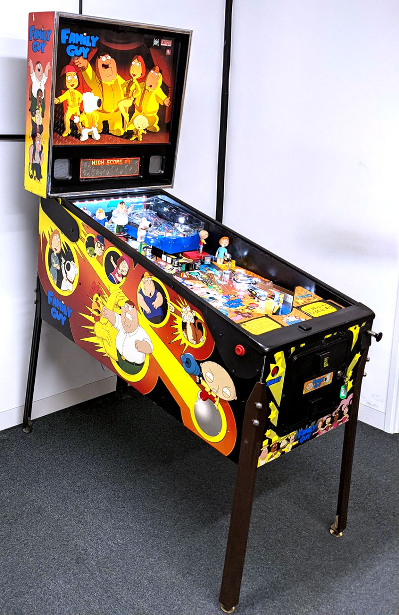 Family Guy Pinball Machine For Sale UK