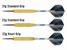Neutron Brass Steel Tipped Darts - Weight Comparison
