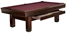 Brunswick Bridgeport American Pool Table In Espresso - Drawer Open